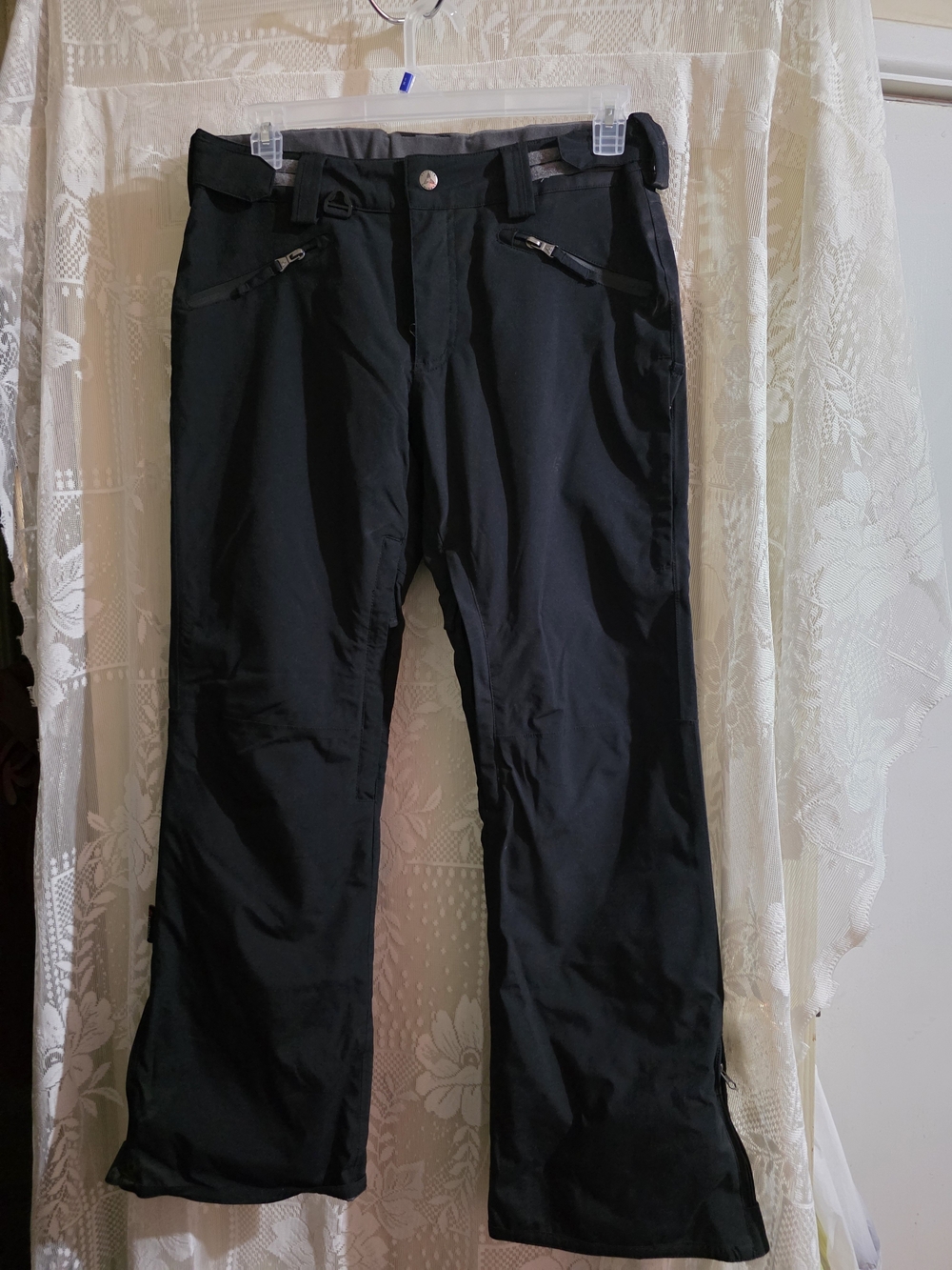 Black Women's Waterproof Ski Trousers